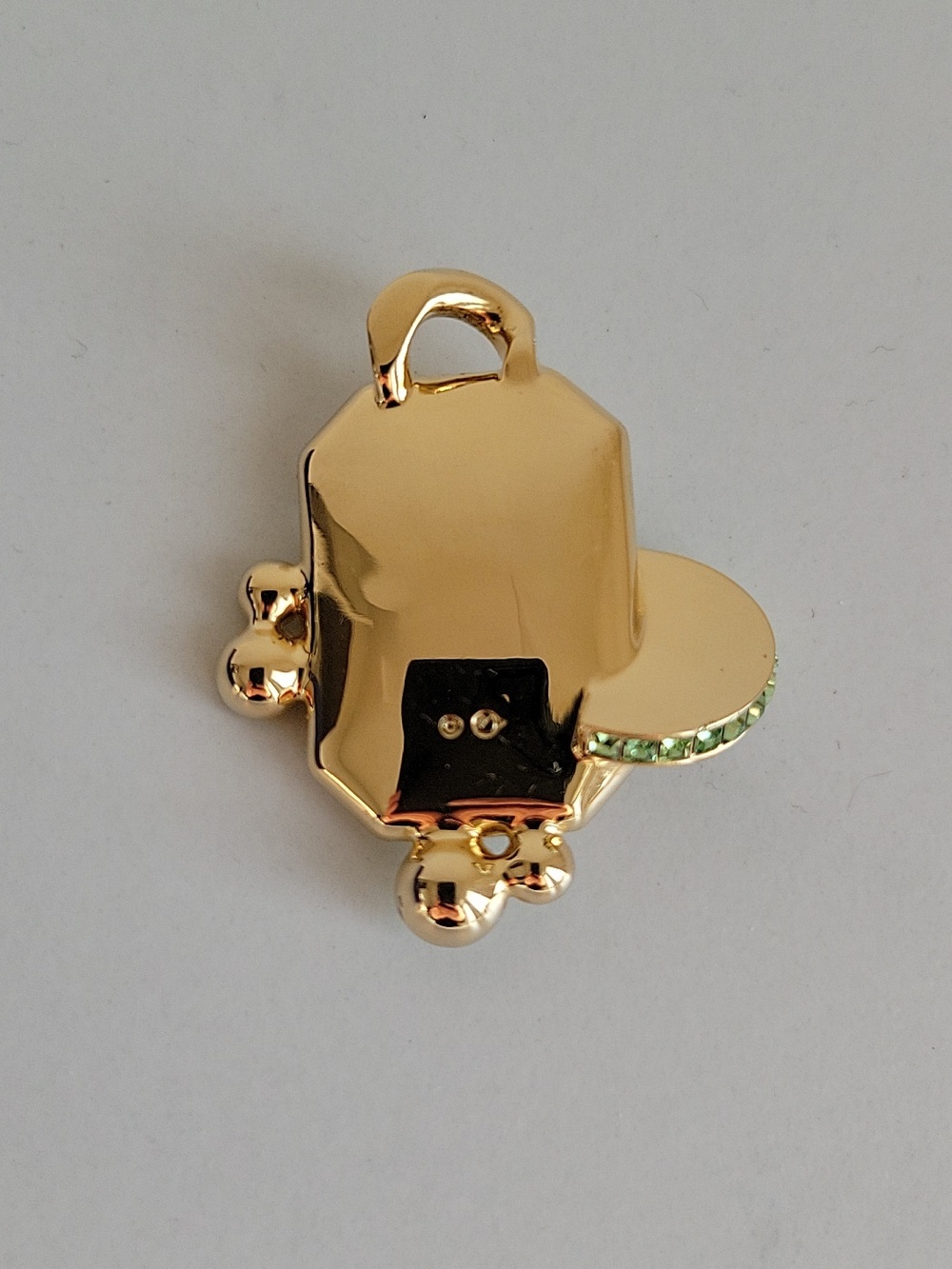 Swarovski Large Gold-Tone Fruit Pendant - Picture 3 of 11